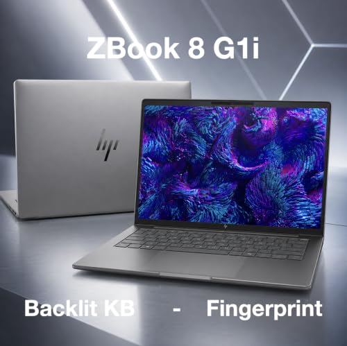 Image of HP ZBook 8 G1i Mobile Workstation 14.0 inch 60Hz IPS WUXGA Display (16GB DDR5)