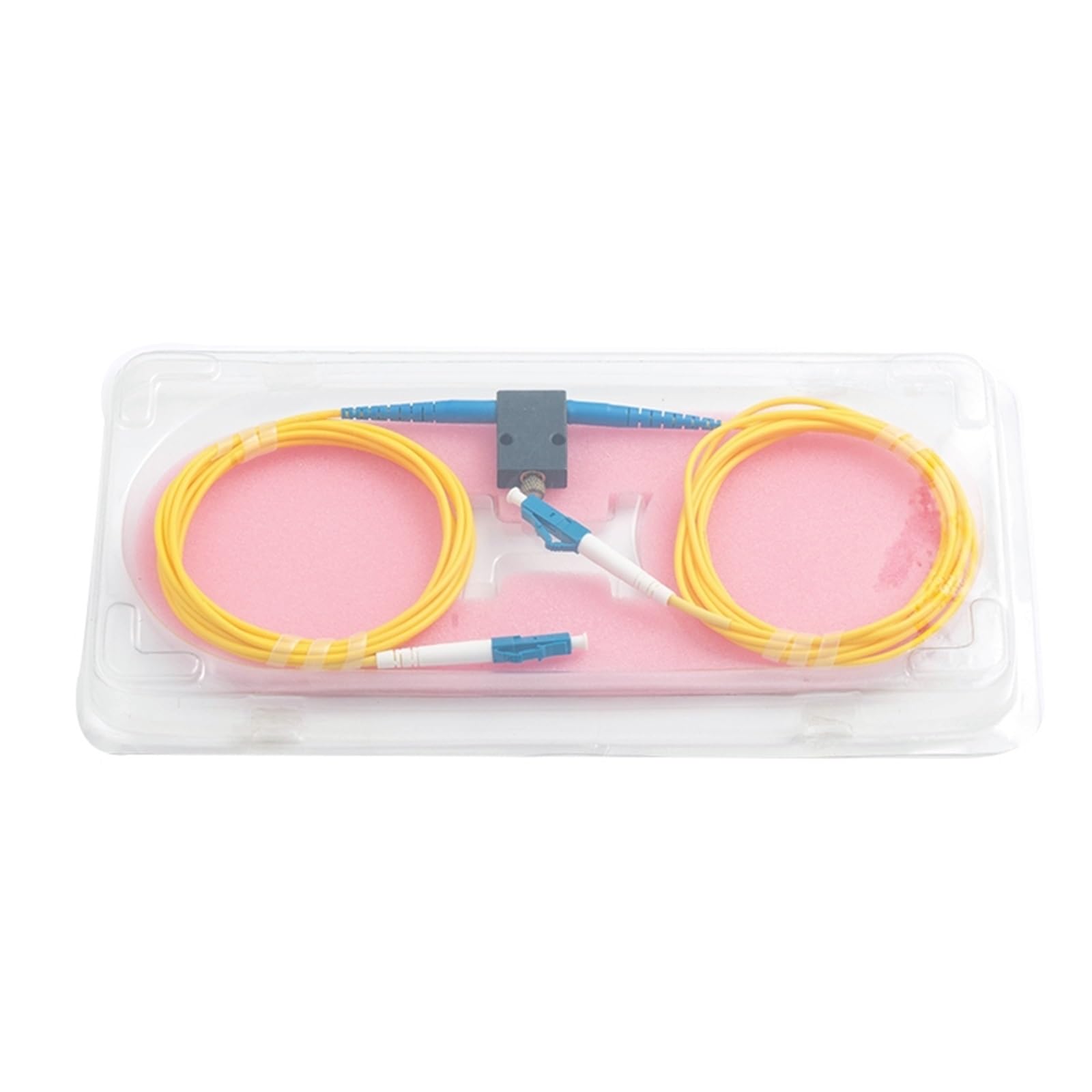 Verstellbares Dämpfungsglied mit Glasfaser LC 0-60 dB Inline-Variabel mechanisch Inline Optischer Dämpfungsglied FTTH Monomode Simplex