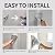 Drywall Joint Tape,2 in x 50YD Fiberglass Self-Adhesive Drywall Mesh Tape for Drywall Finishing and Crack Repair,White