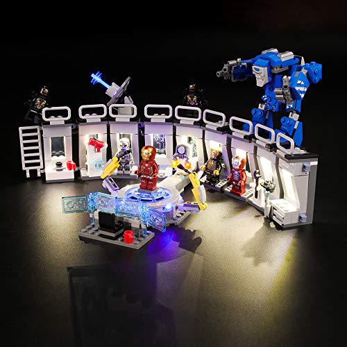 NOTA IMPORTANTE: Questo articolo è solo l'illuminazione a LED per il set di modelli. Tutti i modello di blocco mostrati in foto e video non sono inclusi.