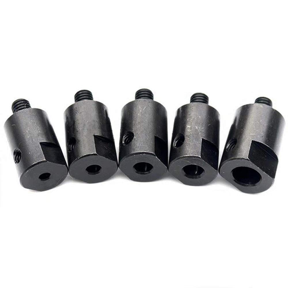 1pc M6 3.17/4/5/6/8 millimetri per Asse Albero Motore Accoppiatore Manica Seghe Lama accoppiamento Mandrino Adattatore  13