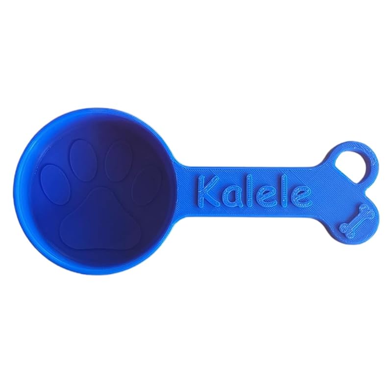 Personalized Dog Food Scoop, Pet Food Measuring Cup with