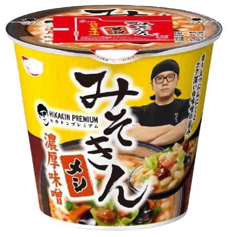 日清　みそきん 濃厚味噌  メシ6個　 カップラーメン6個　12個セット Amazon.co.jp: みそきんメシ6個セット 味噌きん 濃厚味噌 カップ