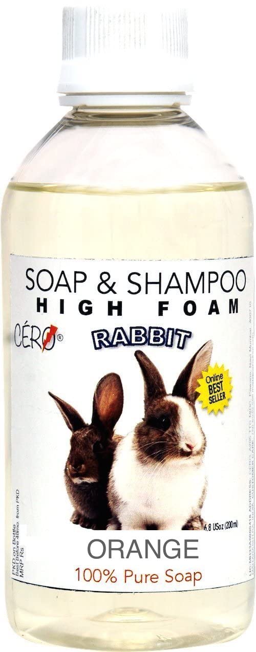 See full amazon price history chart for CERO ® Orange perfumed high Foam Shampoo for Rabbit, 100% Pure soap (200ml) CERO ® Orange perfumed high Foam Shampoo for Rabbit, 100% Pure soap (200ml) (B09SV5NLM9) Amazon Price History, Amazon Price Tracker
