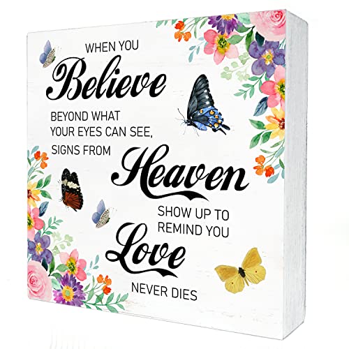 Believe-Heaven-Love-Wood-Box-Sign-Home-Decor-Rustic-Butterflies-Floral-Spring-Summer-Wooden-Box-Sign-Block-Plaque-for-Wall-Tabletop-Desk-Decoration Believe Heaven Love Wood Box Sign Home Decor Rustic Butterflies Floral Spring Summer Wooden Box Sign Block Plaque for Wall Tabletop Desk Decoration