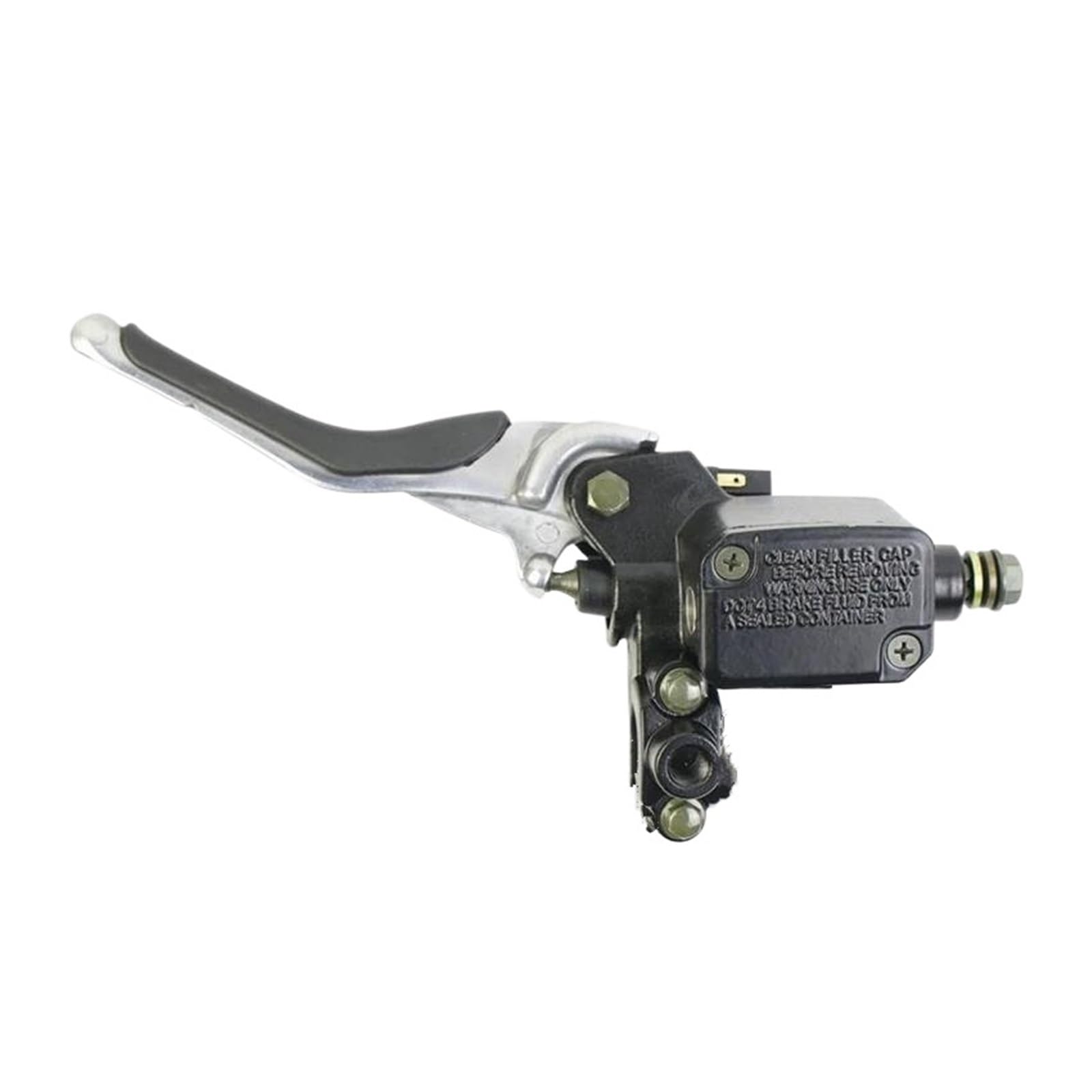ETEKGVYVA Clutch Brake Lever Set Universal Motorcycle 22mm Brake Clutch Master Cylinder Lever Hydraulic Clutch(Right Brake)