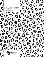Cornell Notes: B&W Leopard Pattern Cover - Best Note Taking System for Students, Writers, Conferences. Cornell Notes Notebook. Large 8.5" x 11", 120 Pages. College Note Taking Paper, School Supplies. 1726441784 Book Cover
