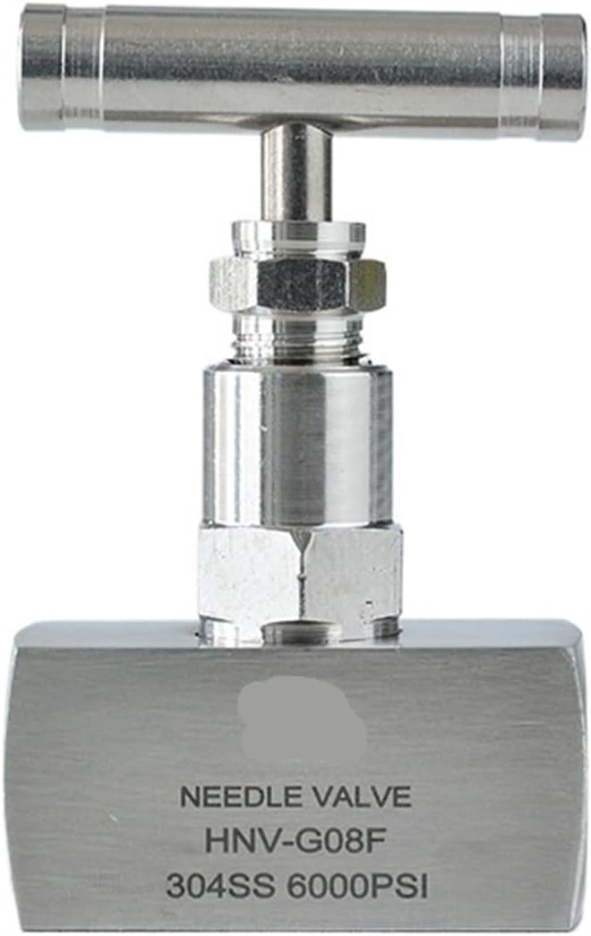 1/4" 3/8" 1/2" BSPT Female High Pressure Stainless Steel 304 Shut Off Needle Globe Valve J13-250P Crane Flow Control(1/4")