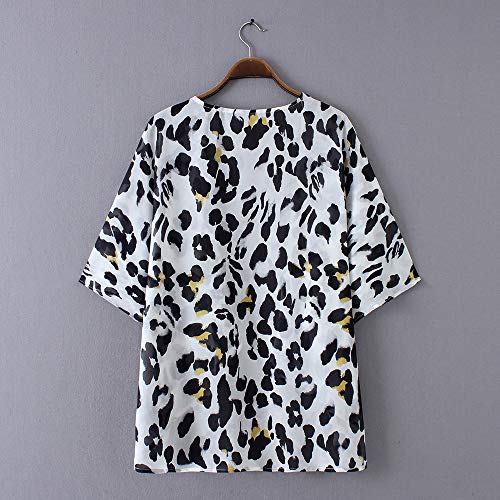 Image of CASURESS Women's Cardigan-Sheer Kimono Loose Summer Floral Print Cover Ups