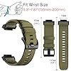 Abanen Rugged Nylon Watch Band for Casio gshock DW-5600/8900, Adjustable Sports Wrist Strap for GA-100/GW-B5600/GB-5600 /GW-6900 (Military Green) #1