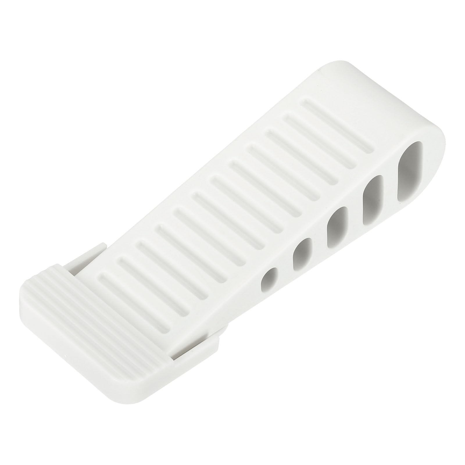 Butée de porte TPR 30 mm blanche empilable uxcell pour sol