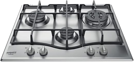 Hotpoint PCN 641 T/IX/HAR piano cottura Acciaio inossidabile Incasso Gas