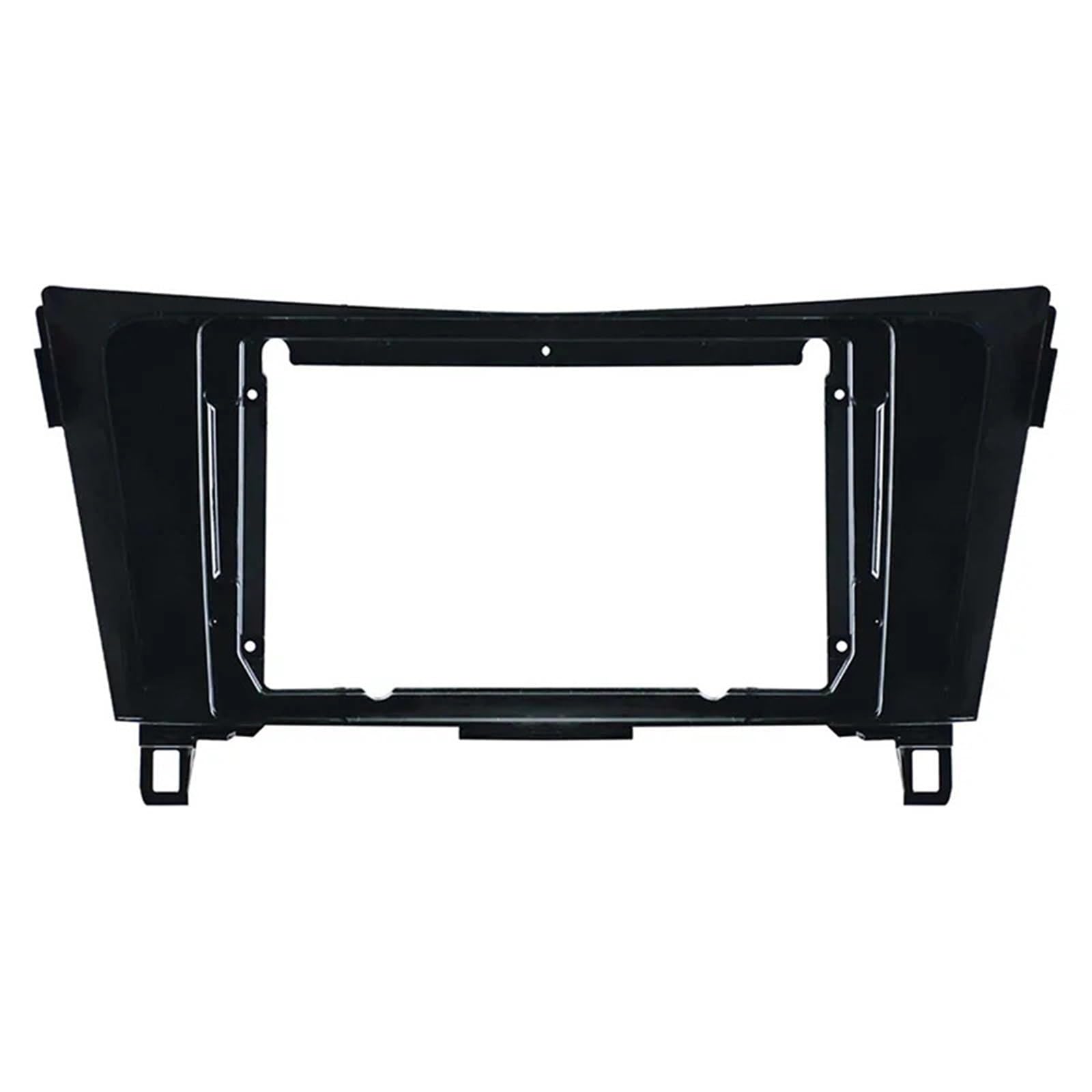 Pasuje do NISSAN Qashqai X-Trail 2015-2018 Panel przedni, montaż radia samochodowego 2din w desce rozdzielczej, zestaw adapterów 9 cali(Frame canbus cable)