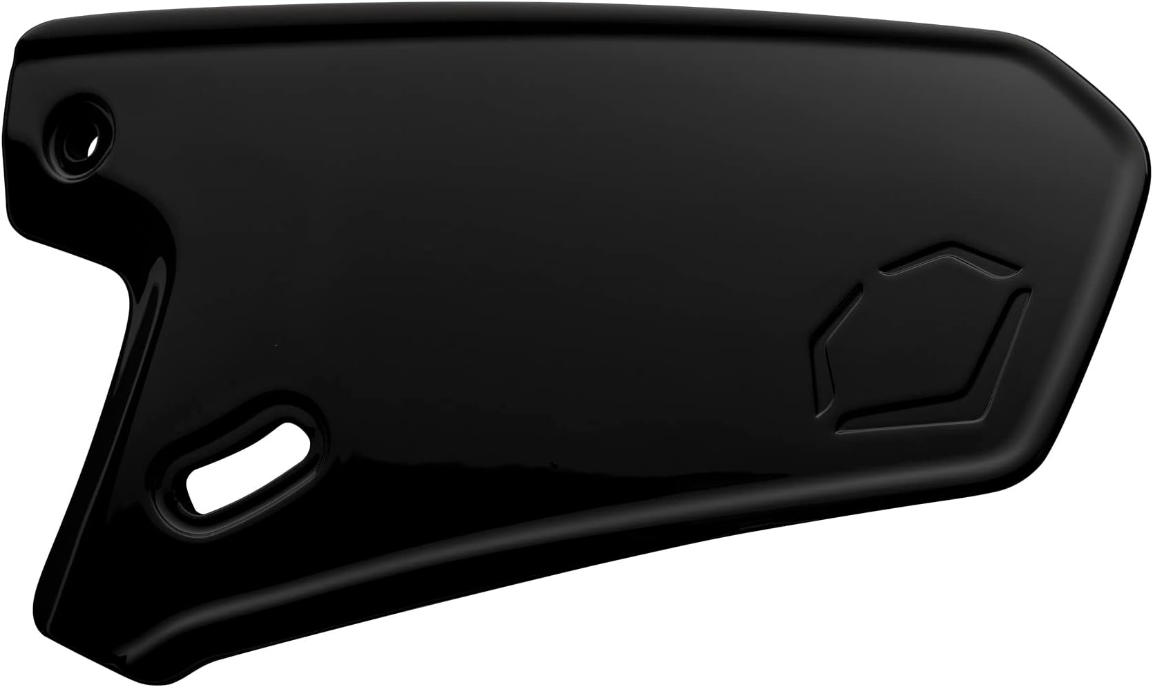 - EvoShield XVT™ High Gloss Batting Helmet Face Shield - Black, Right Handed Hitter