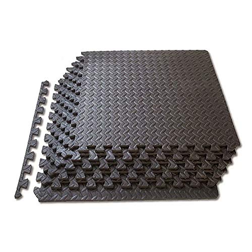 Fatapaese Puzzle Exercise Mat Gym Mat with EVA Foam Interlocking Tiles for Exercise