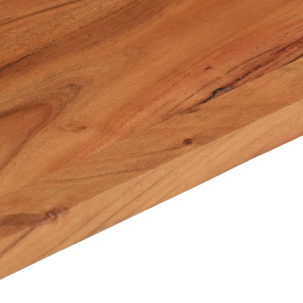 vidaXL Tischplatte, Holzplatte Rechteckig, Massivholzplatte für Bartisch Beistelltisch Esstisch, Ersatztischplatte, 70x30x3,8cm Akazienholz