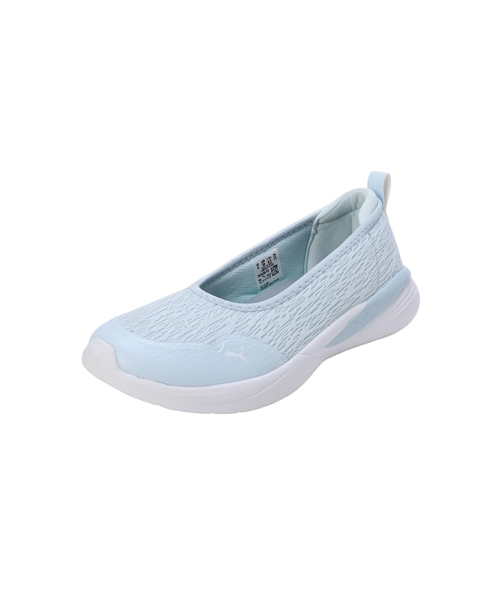 Puma Womens SiennaSoftrideBallerina Blissful Blue-ICY Blue-White Sneaker - 7 UK (39463602) (B0CBQ1W343) Amazon Price History, Amazon Price Tracker