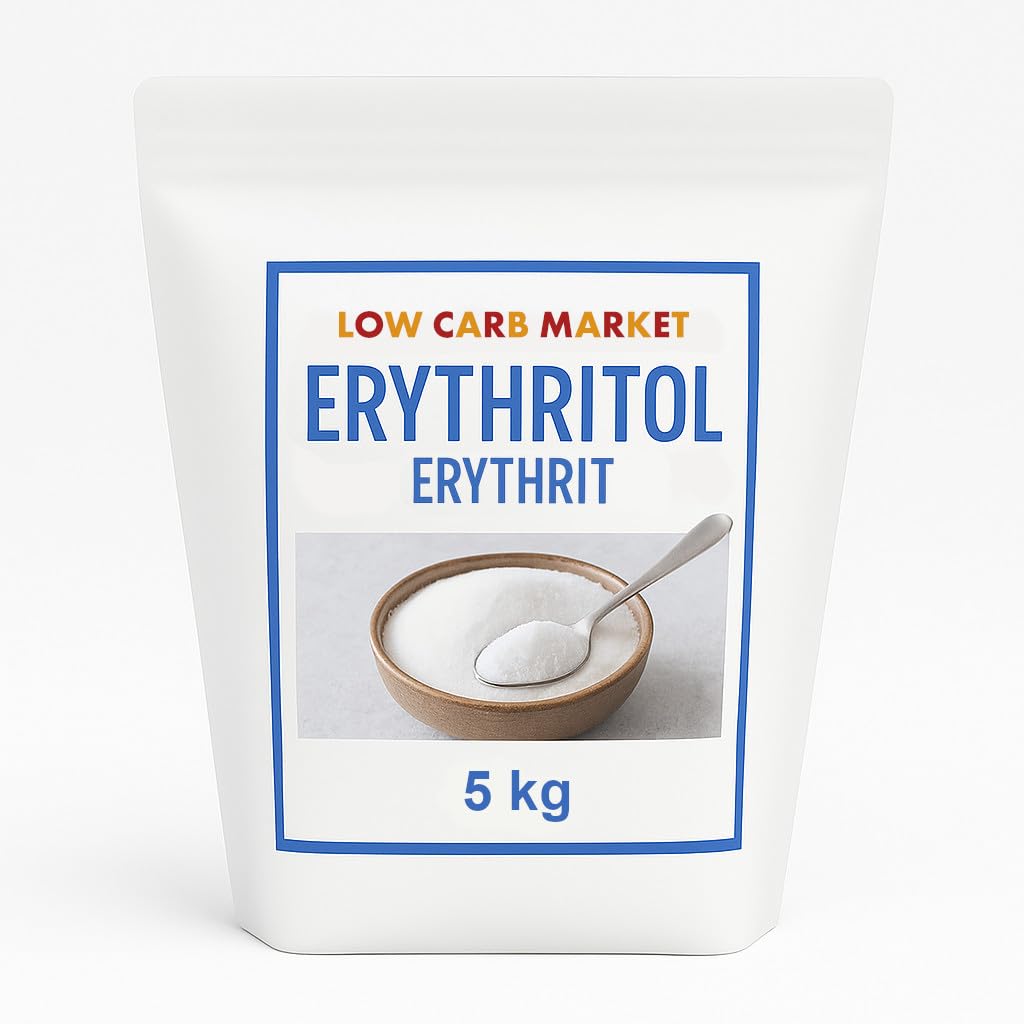 LCM Érythritol 10 kg | 100% sans calories, substitut naturel du sucre sans OGM | Respectueux des dents | Facilement soluble – 2 x 5 kg
