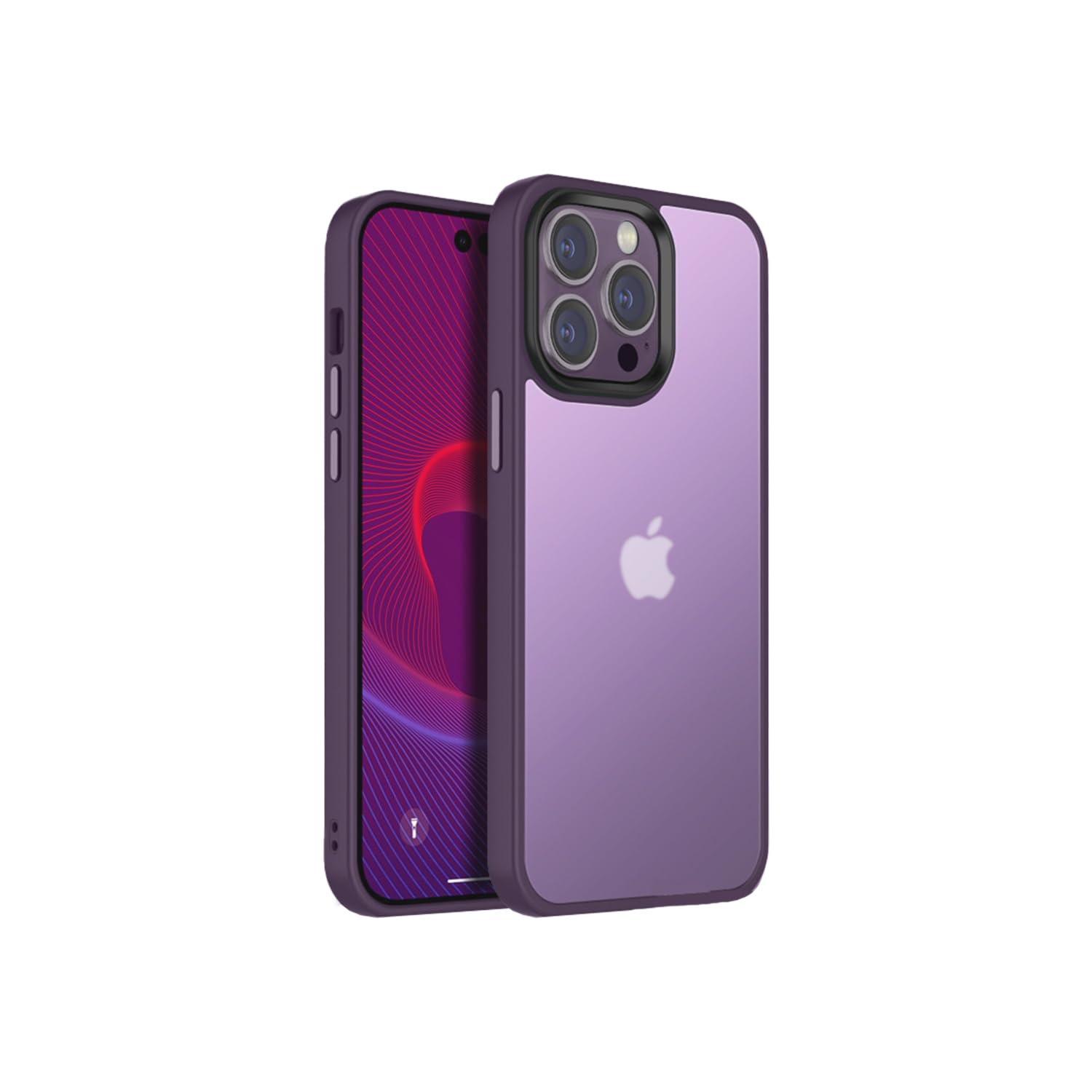 Amazon.co.jp: 安心の日本企業 MSL FORCE iPhone ケース 半透明 衝撃