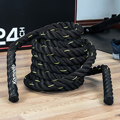 KOMODO Battle Rope Power Training 9M/38mm Upper Body Strength Training Workout Battling Exercise Gym Fitness - Image 5