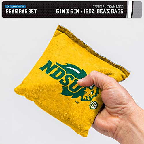 Image of NCAA College Dual Sided Bean Bags by Wild Sports, 8 Count, Premium Toss Bags for Cornhole Set - Great for Tailgates, Outdoors, Backyard