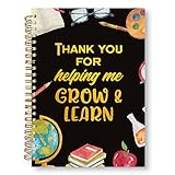 Thank You Teacher Gifts for Women from Student, Thank You for Helping Me Grow & Learn, Teacher...