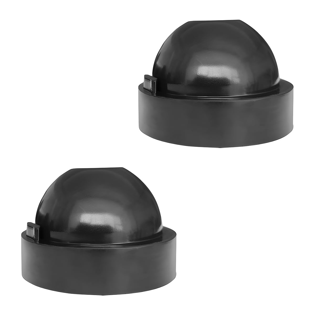 Auto Coperture Antipolvere Gomma Coperchio Tenuta Alloggiamento LED per Veicoli Fari (90x60MM, 2 Pezzi)