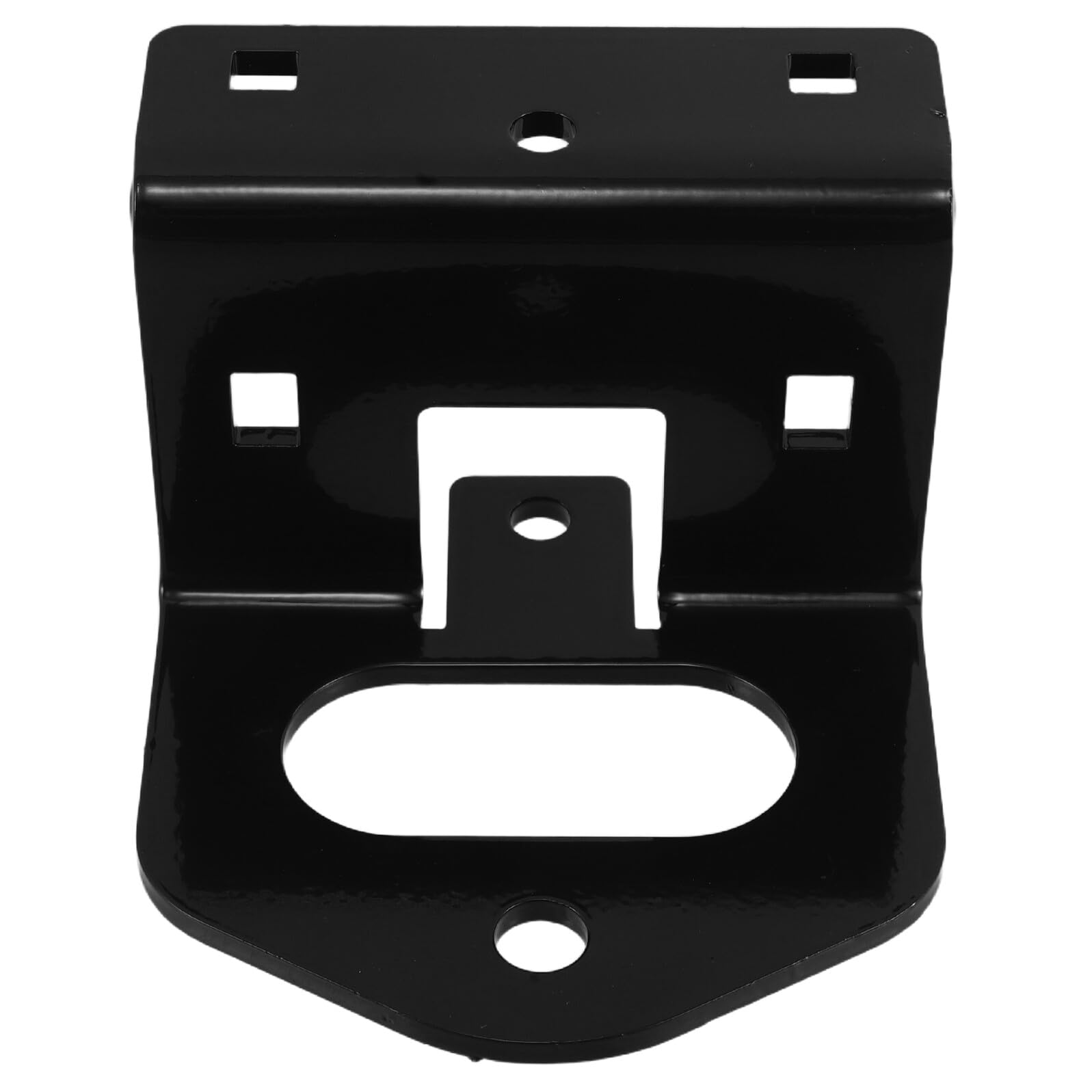 Enganche de Remolque para Tractor Cortacésped, 1 Juego de Aleación Negro
