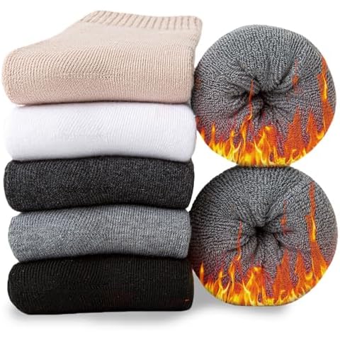 Josnown Women's Thermal Wool Socks Cover