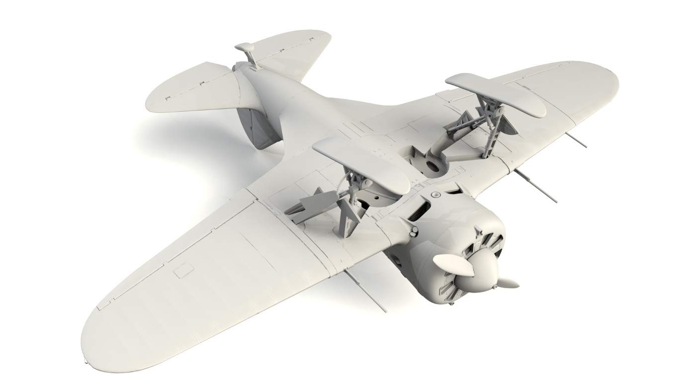 Amazon | ICM 1/32 ソビエト空軍 ポリカルポフI-16 タイプ17