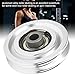Alomejor Fitness Pulley 70 80mm Universal Bearing Pulley Wheel for Gym Fitness Equipment Cable Machine Wearproof Spare Part(70mm)