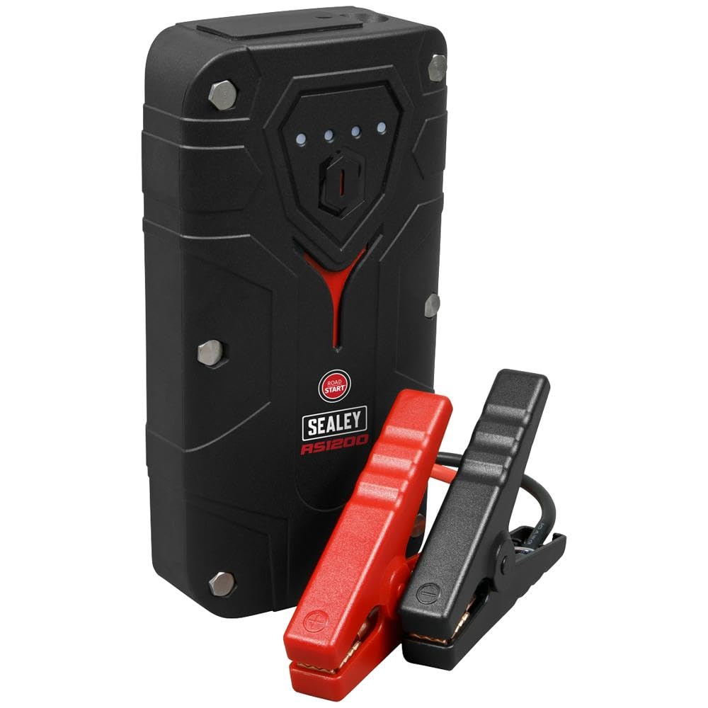 Sealey RoadStart® 1200A 12V Lithium-ion Jump Starter Power Pack - RS1200