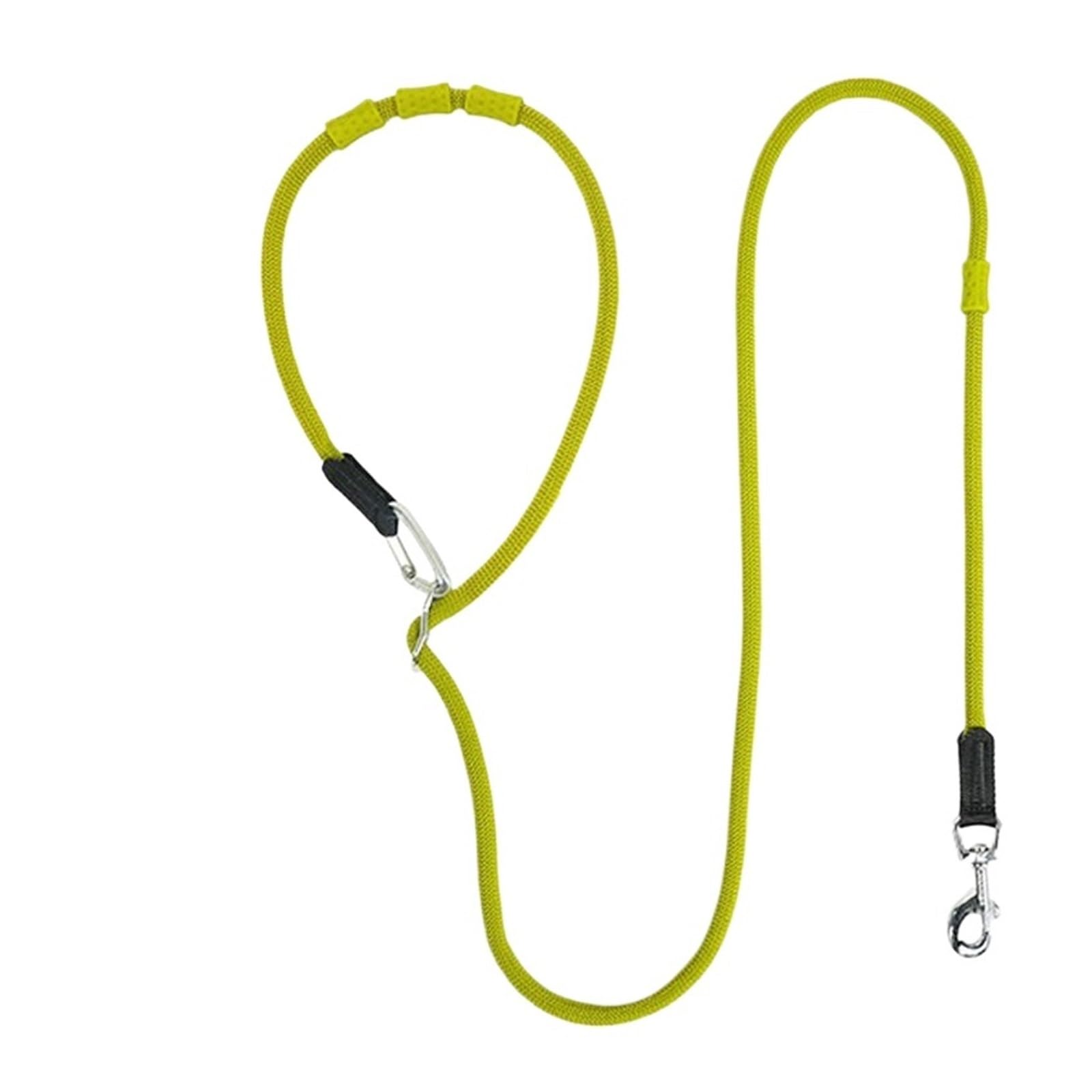 Laisse mains libres nylon réglable pour courir avec petit chien