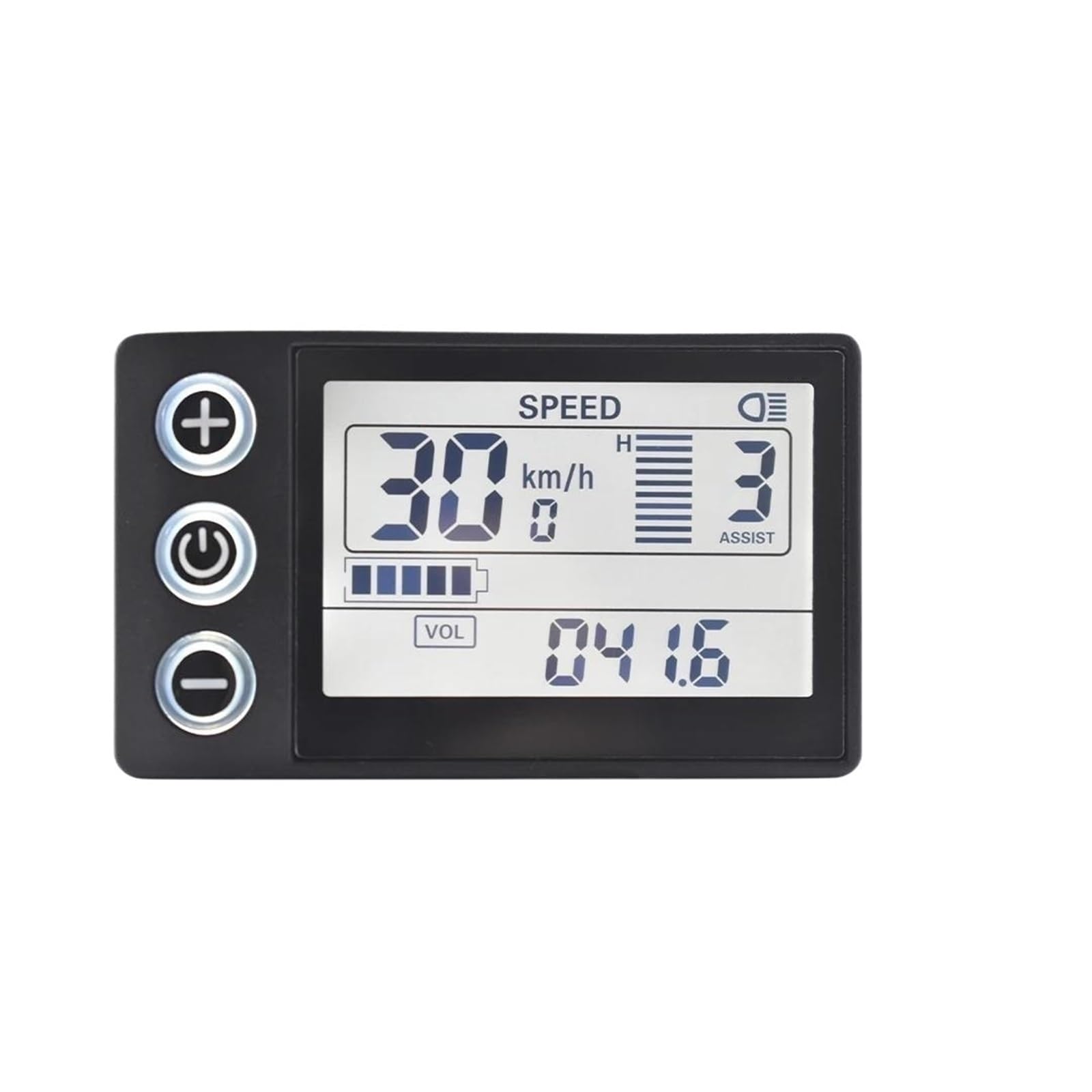 Misuratore Display LCD Per Bici Elettrica UART2 24V 36V 48V S866