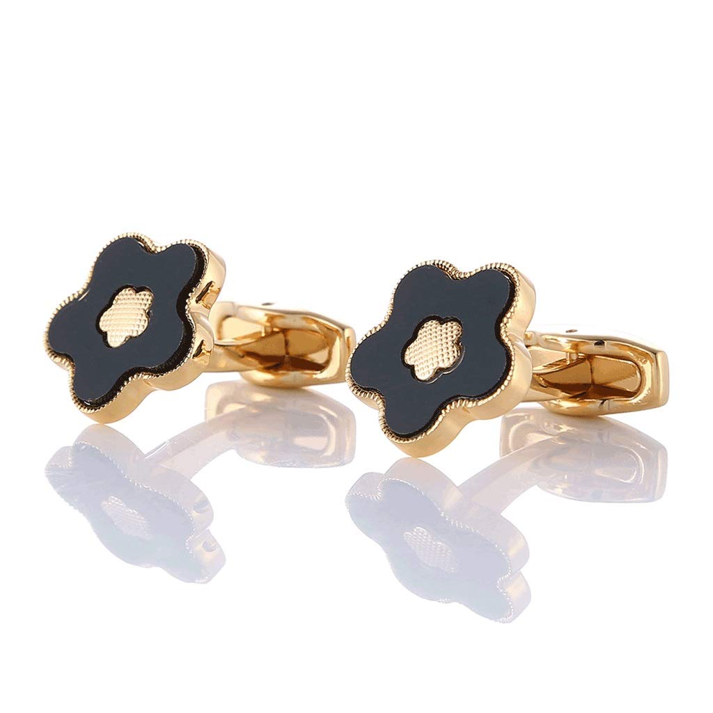 Gold Manschettenknöpfe Herren Hochzeit Hemd Manschettenknöpfe Männer Blume Manschettenknöpfe Manschetten