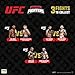 UFC 4.5-Inch Articulated Action Figures Legendary Fights 2-Pack Mystery Assortment – Includes 2 Fighters, Accessories and Championship Belt | Official UFC Collectible by PMI – Random 1 of 3
