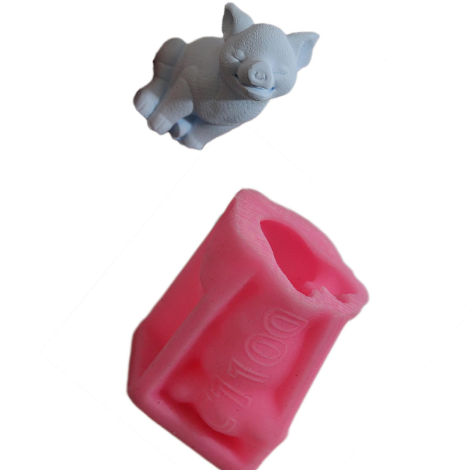 Kaeltsyn Silicone Animal for Craft Including Pigs Koala and Bird Shape for Soap Making and Home Decoration Craft