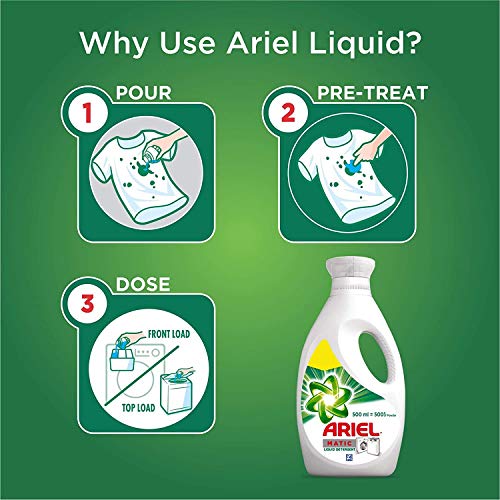 Image of Ariel Matic Liquid Detergent 500 ML