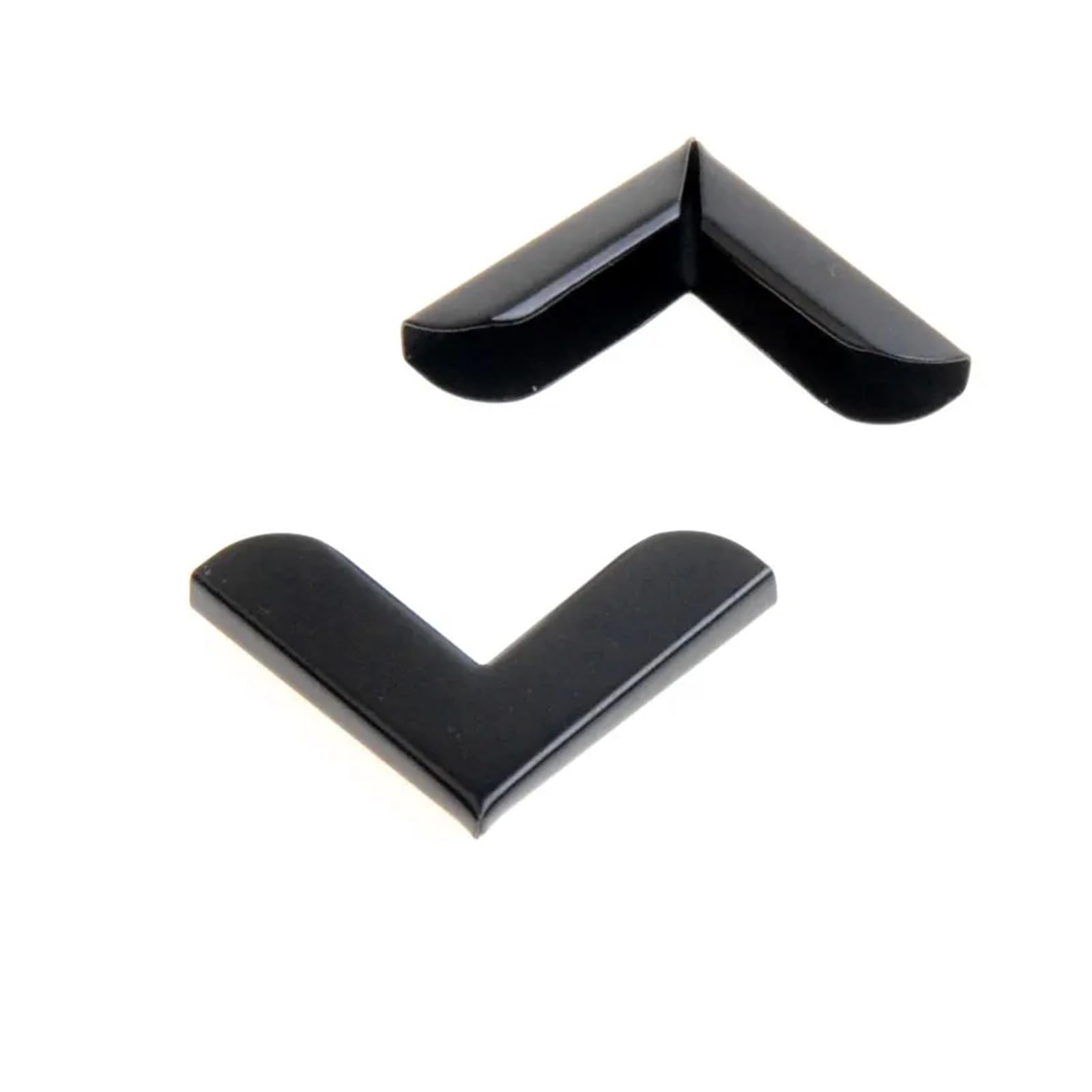 Fotoecken, 240 Stück, schwarz, für Bücher, Scrapbooking, Alben, Speisekarten, Ordner, Eckenschutz (passend für 4 mm Dicke), 28 x 39 mm