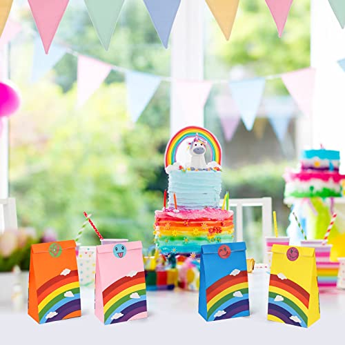 Dekewe 24 Pezzi Sacchetti Regalo di Carta