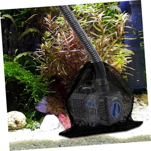 2 bolsas de malla para filtro de bomba de acuario miniatura 3