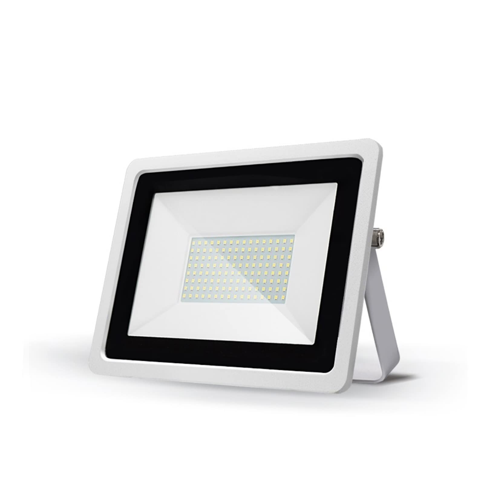 DIRIGIÓ Luz de inundación Pir Sensor de Movimiento 1 0W 20W 30W 50W 100W Reflector Blanco frío y cálido Impermeable IP66 Iluminación de inducción al Aire Libre(White,NO Motion Sensor_50W)