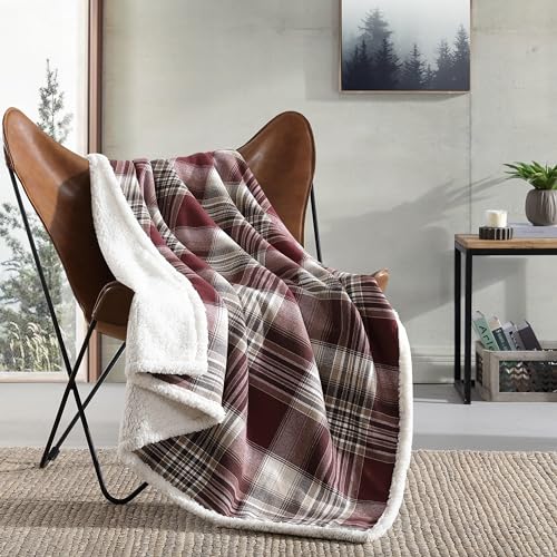 Eddie Bauer - Throw Blanket, Cotton Flannel Home...