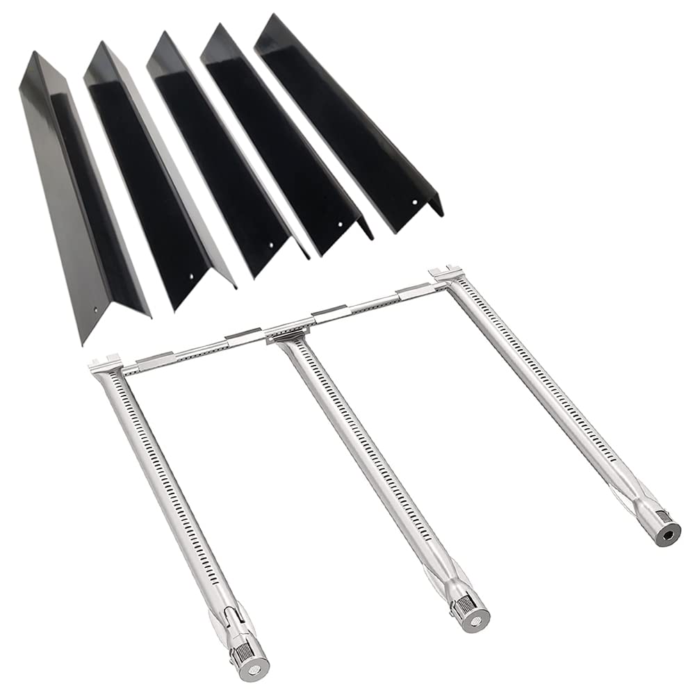 69787 Grill Burner for Weber Spirit 300 and Spirit II 300 Series Gas Grills, Spirit E310 E320 S310 S320 E330 S330 SP330, Stainless Steel Spirit e310 Burner, 18 Inch