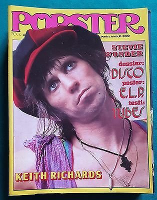  Popster n. 3/24 - Keith Richards, Stevie Wonder, Dossier Disco, No Poster
