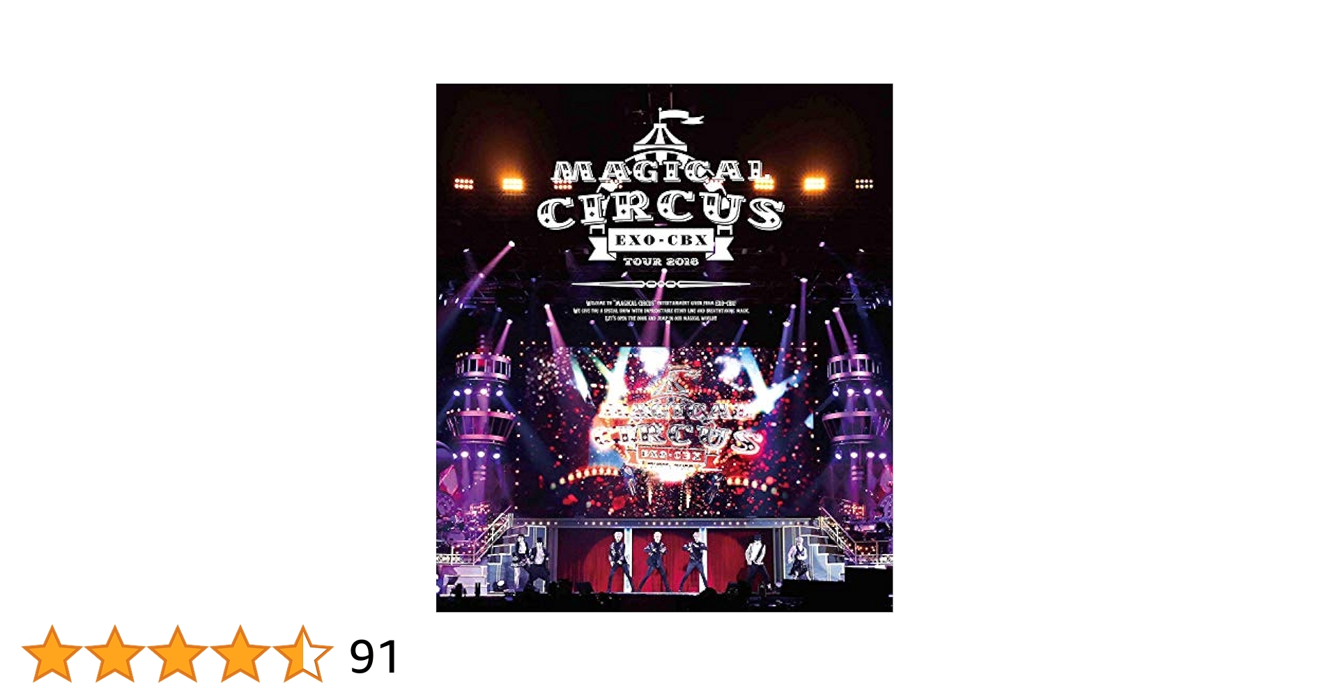 (未使用･未開封品)　EXO-CBX “MAGICAL CIRCUS&quot; TOUR 2018(DVD2枚組)(スマプラ対応) bt0tq1u