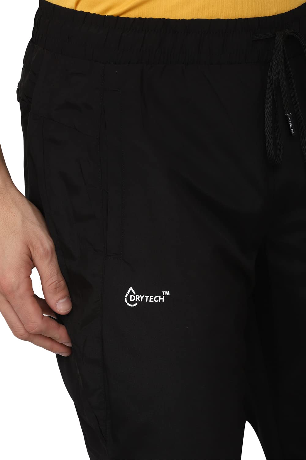 Track Pants Peter England Night Pants Effortless Grey Slim Fit