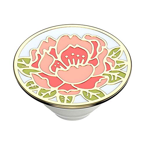 Image of ​​​​PopSockets Phone Grip with Expanding Kickstand - Enamel Blooming Peony