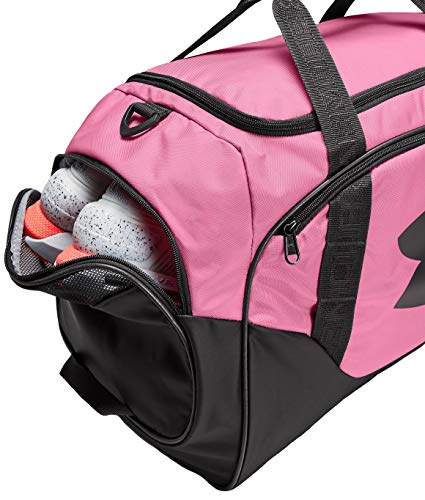 Under Armour Undeniable Duffle 3.0 Gym Bag, Lipstick/Jet Grey