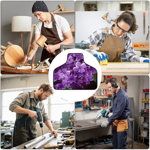 Delantal Floral Ajustable con 8 Bolsillos para Hombre y Mujer miniatura 6